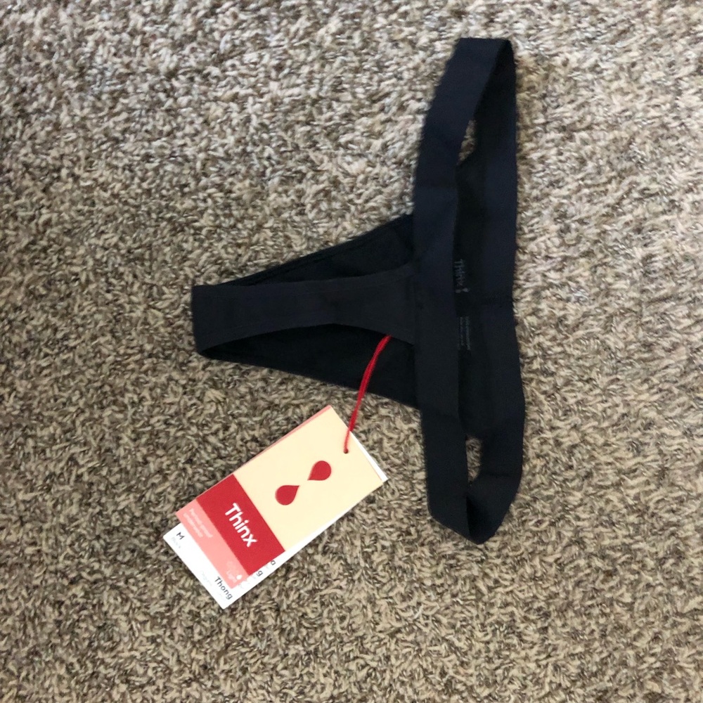 Thinx Black Period Thong